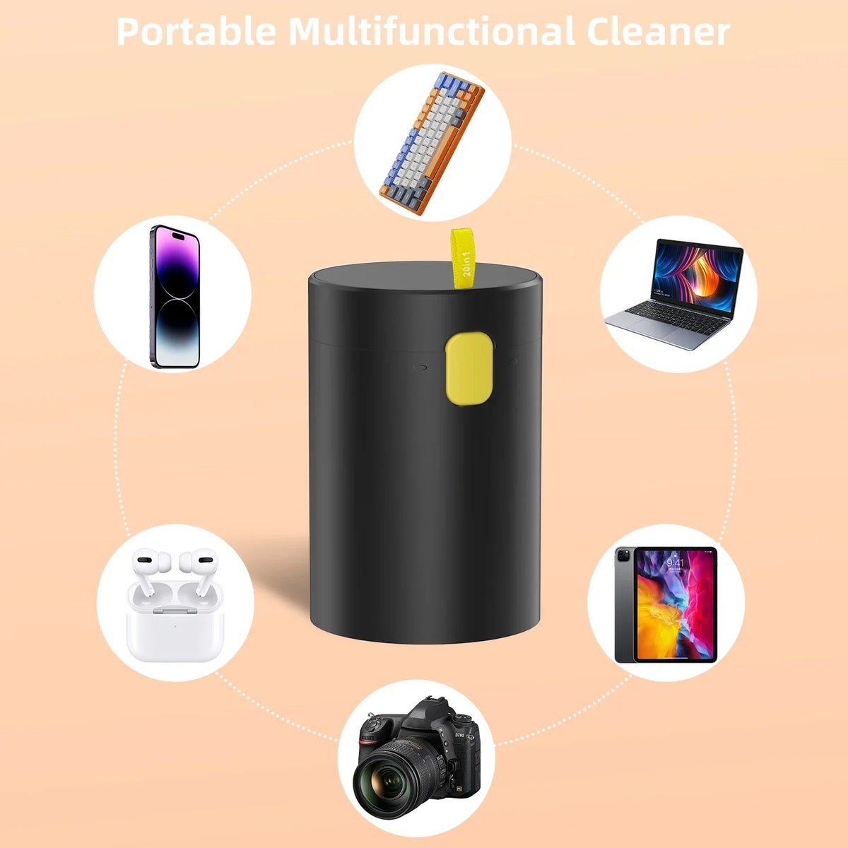 20in1 Digital Cleaning Kit for iPhone Tablet, AirPod Screen Cleaner, Headphone Cleaning Stick, Computer Keyboard Cleaning Brush