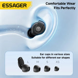 Essager Noise-canceling Sleep Earplugs 45-49dB Anti-Noise Hearing Protection Silicone Soft Earplug for Sleep Work Study Travel