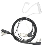 1Pcs Air Acoustic Tube Headset For Baofeng Radio Walkie Talkie K Port Earphone PTT With Microphone For UV-5R 888s Guard Earbuds
