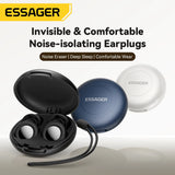ESSAGER Noise Cancelling Ear Plugs for Sleeping Soft Silicone Sleep Earplugs Noise Reduction Earbuds for Sleep Work Study Travel