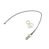 2.4G fold antenna gain 3dbi sma female SMA male pigtail Extension Cable for wifi zigbee 2.4GHZ net card