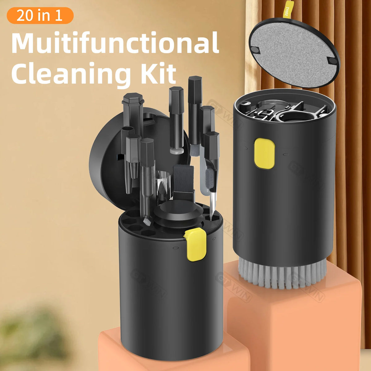 20in1 Digital Cleaning Kit for iPhone Tablet, AirPod Screen Cleaner, Headphone Cleaning Stick, Computer Keyboard Cleaning Brush