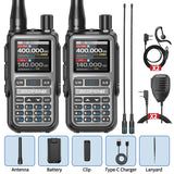 1PC Baofeng UV 5RMINI Wireless Frequency Reading Walkie Talkie AM Long Range Multi-Band Type-C Charger Ham Radio