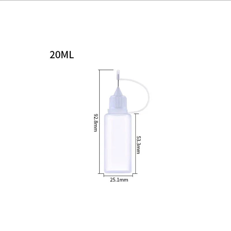 50ML Plastic Liquid Alcohol Bottle For Dispenser Rosin Solder Flux Paste For Phone PCB Cleaning Welding Repair Tools