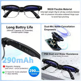 2026New 800W Pixel Camera Smart Glasses Men Video Recording AI Photo Recognition Bluetooth Call Voice Translation Sunglasses Man