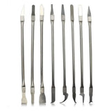 8pcs CPU IC Glue Remover C Chip Repair Phone Repair Tool Thin Blades Piratical Repair Hand Tool For Mobile Phone Computer