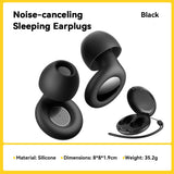 ESSAGER Noise Cancelling Ear Plugs for Sleeping Soft Silicone Sleep Earplugs Noise Reduction Earbuds for Sleep Work Study Travel